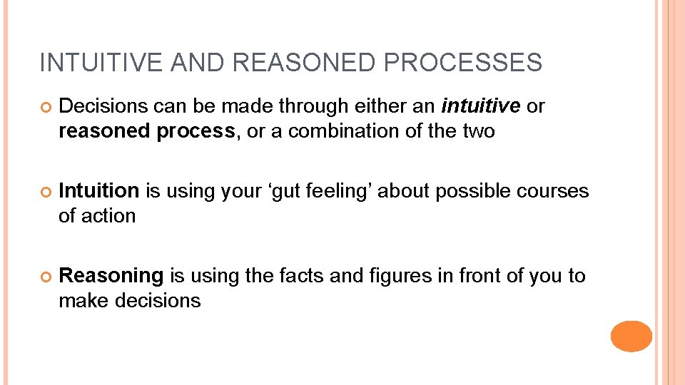 COMPUTER LABORATORY MANAGEMENT AND SAFETY Session Five Decision