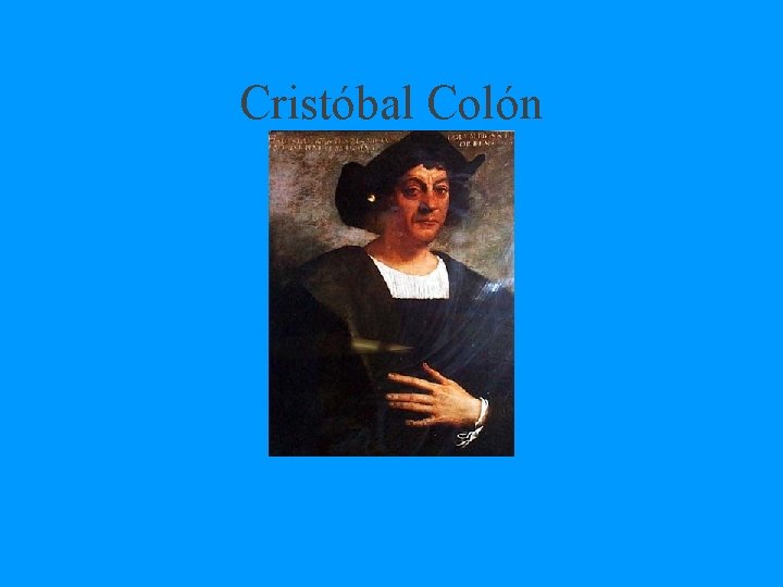 Cristóbal Colón 