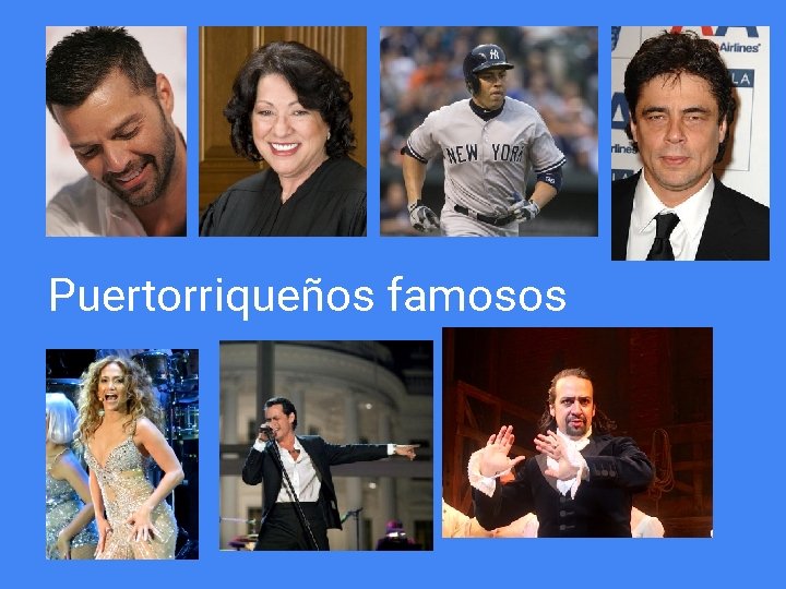 Puertorriqueños famosos 