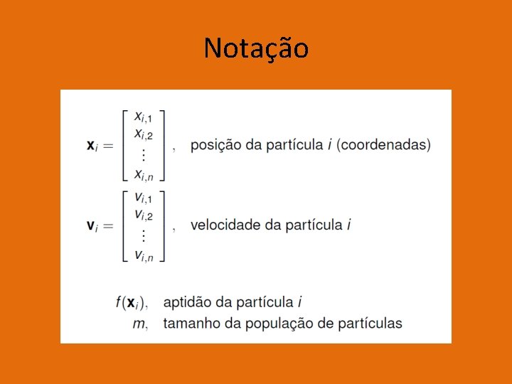 Notação 