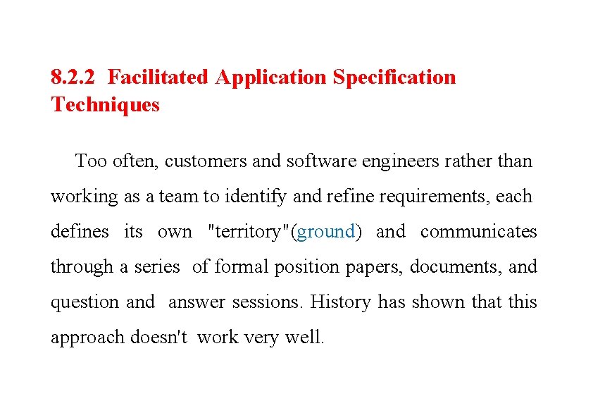 Software engineering Chapter 8 Analysis concepts By Lecturer