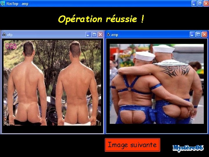 Opération réussie ! Image suivante 