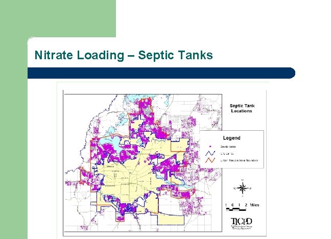 Nitrate Loading – Septic Tanks 