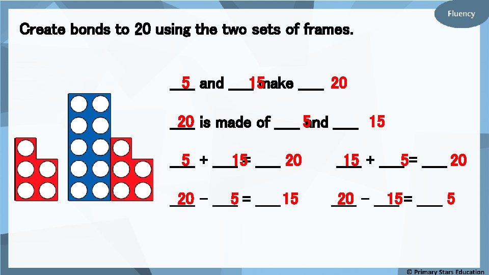 Addition Subtraction Add by counting on Number bonds