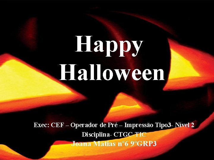 Happy Halloween Exec: CEF – Operador de Pré – Impressão Tipo 3 - Nível