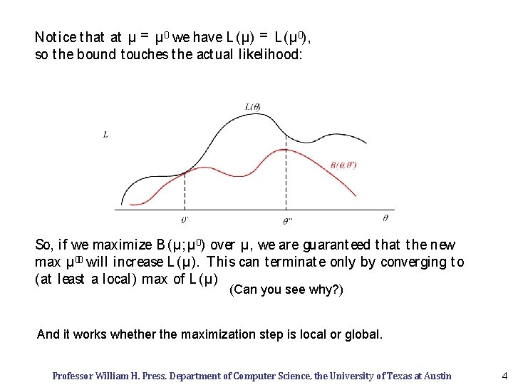 Not ice t hat at µ = µ 0 we have L (µ) =