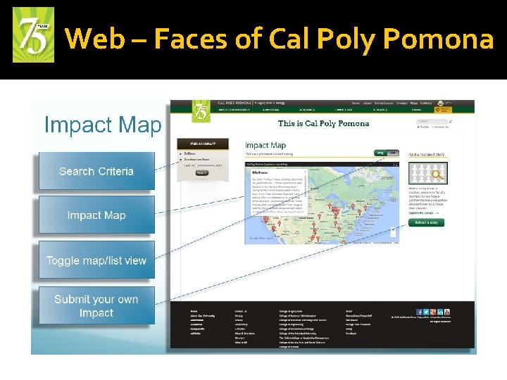 Web – Faces of Cal Poly Pomona 