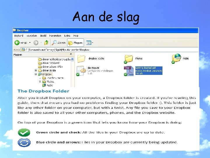 Aan de slag 