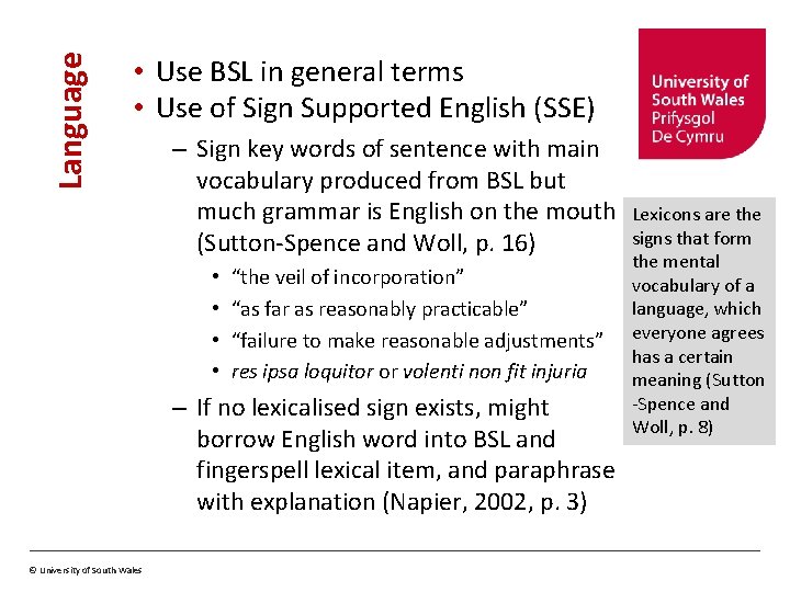 Teaching through BSL its impact on teaching practice