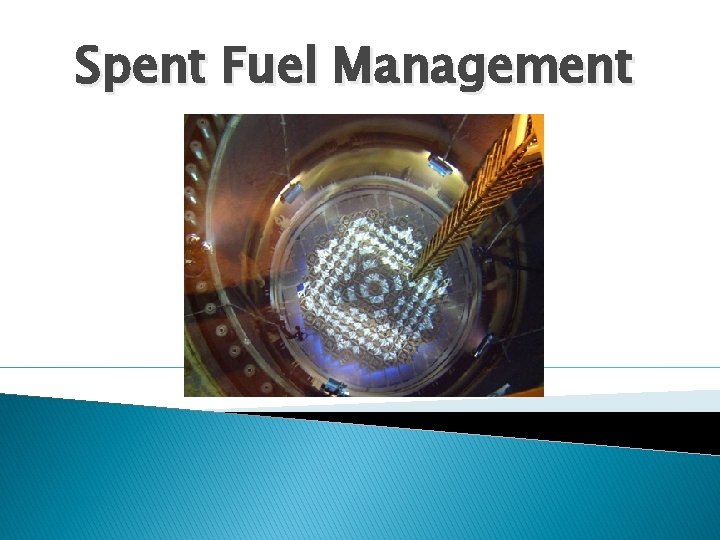 Spent Fuel Management 