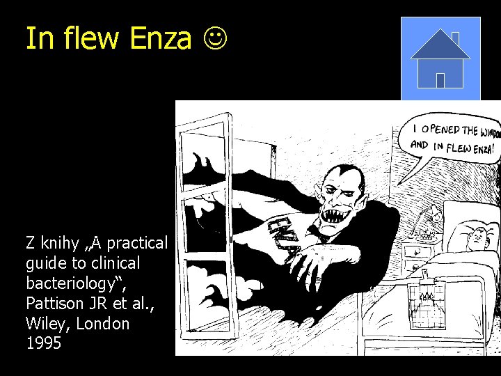 In flew Enza Z knihy „A practical guide to clinical bacteriology“, Pattison JR et