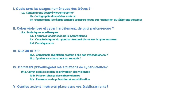 I. Quels sont les usages numériques des élèves ? I. a. Contexte: une société