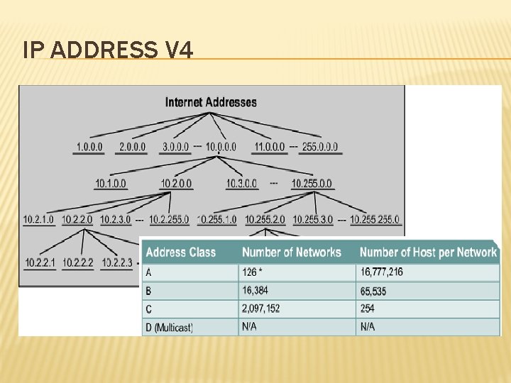IP ADDRESS V 4 