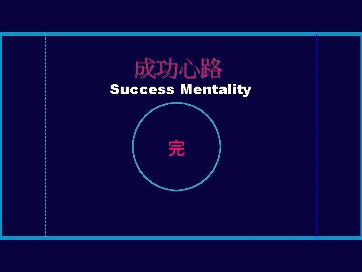 成功心路 Success Mentality 完 
