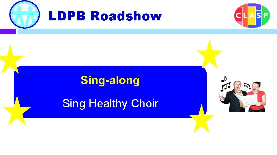 LDPB Roadshow Sing-along Sing Healthy Choir 