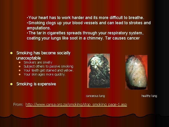  • Your heart has to work harder and its more difficult to breathe.