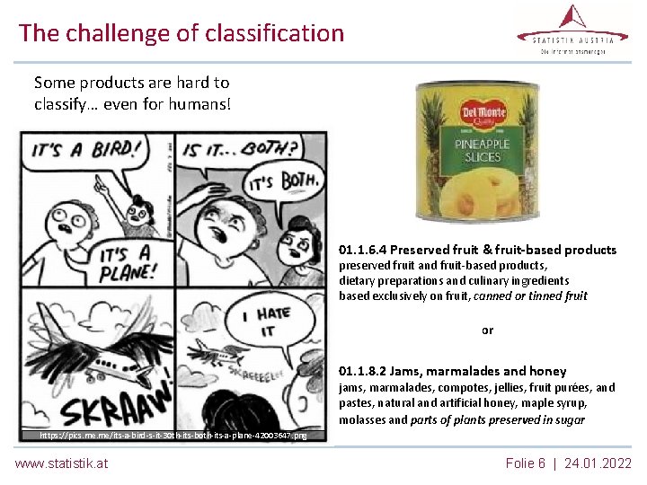 The challenge of classification Some products are hard to classify… even for humans! 01.
