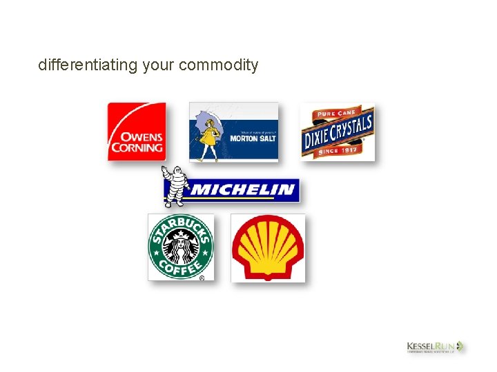 differentiating your commodity 