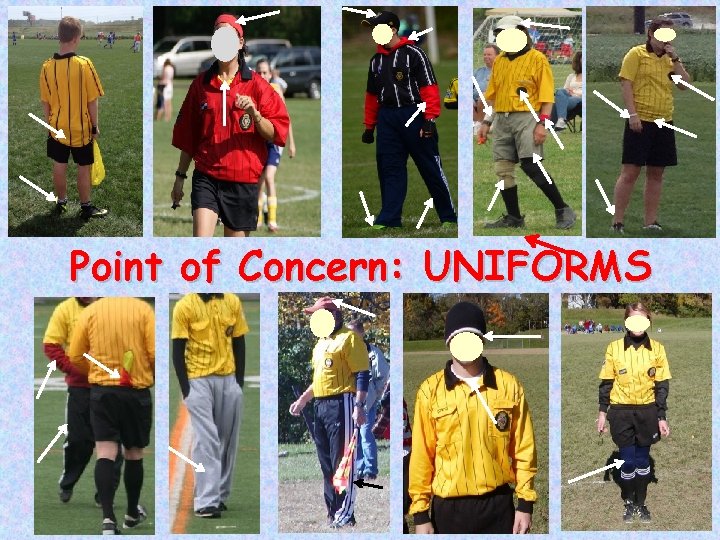 Point of Concern: UNIFORMS Slide 7 