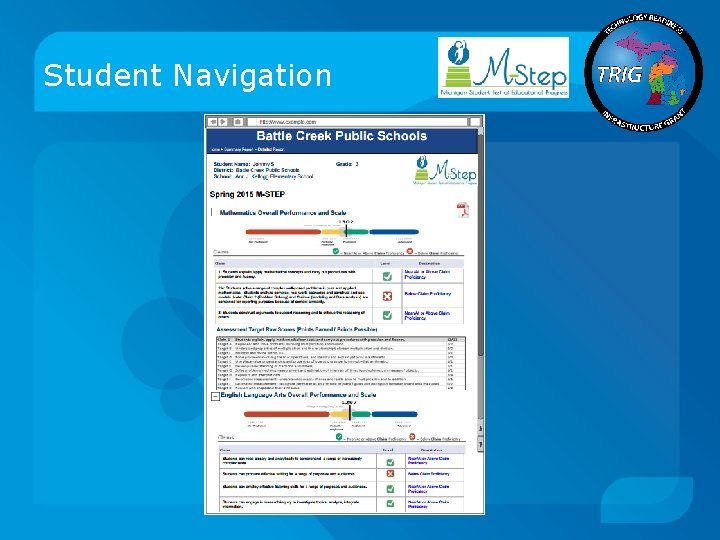 Student Navigation 