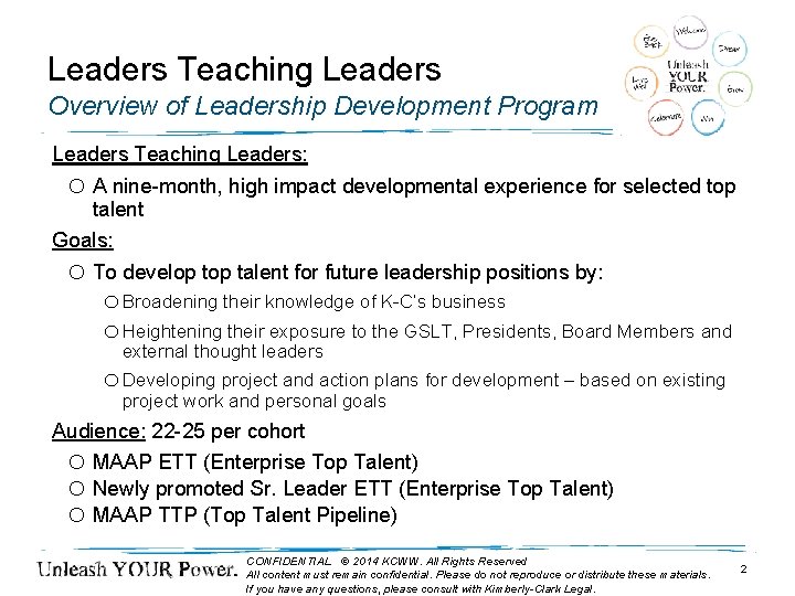 Leaders Teaching Leaders Overview of Leadership Development Program Leaders Teaching Leaders: o A nine-month,