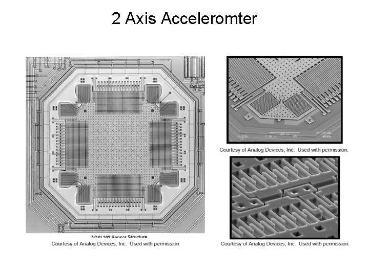 2 Axis Acceleromter 