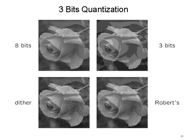 3 Bits Quantization 60 