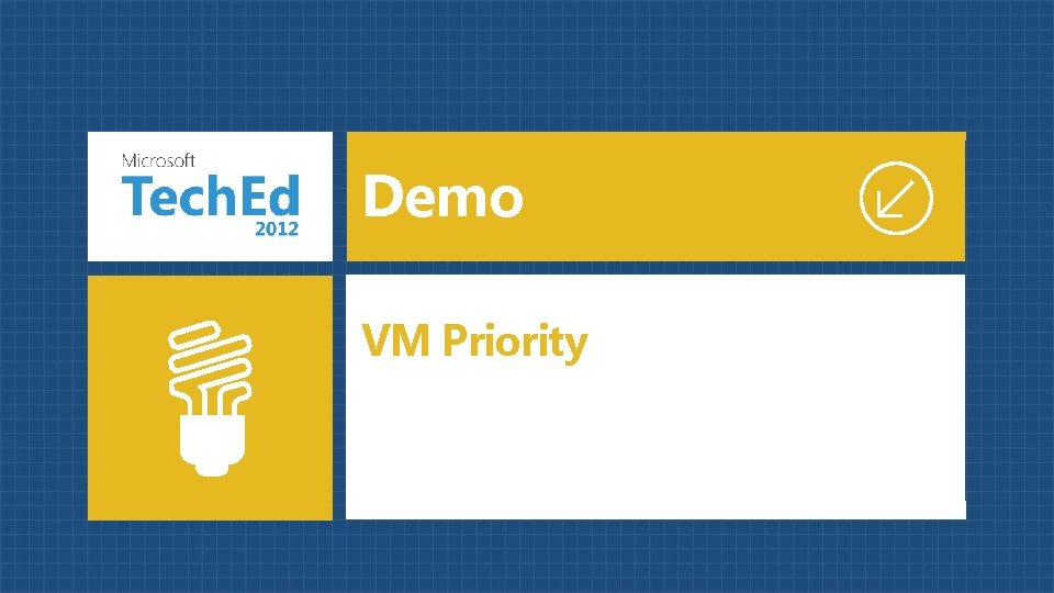 Demo VM Priority 