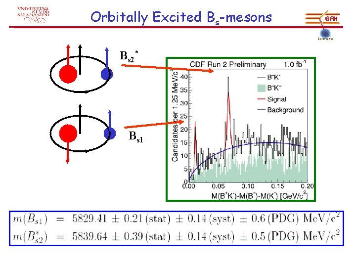 Orbitally Excited Bs-mesons Bs 2* Bs 1 