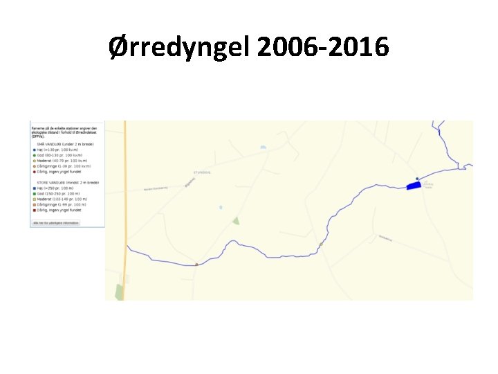 Ørredyngel 2006 -2016 