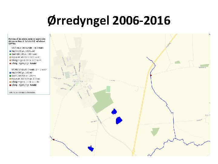 Ørredyngel 2006 -2016 