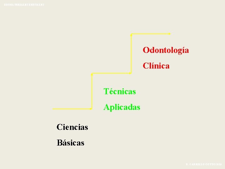 BIOMATERIALES DENTALES TEMA I R CARRILLO COTTO2013 BIOMATERIALES