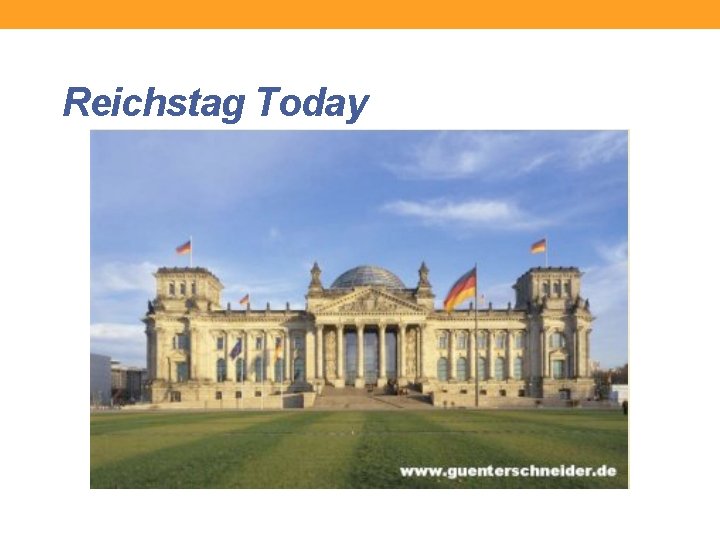 Reichstag Today 