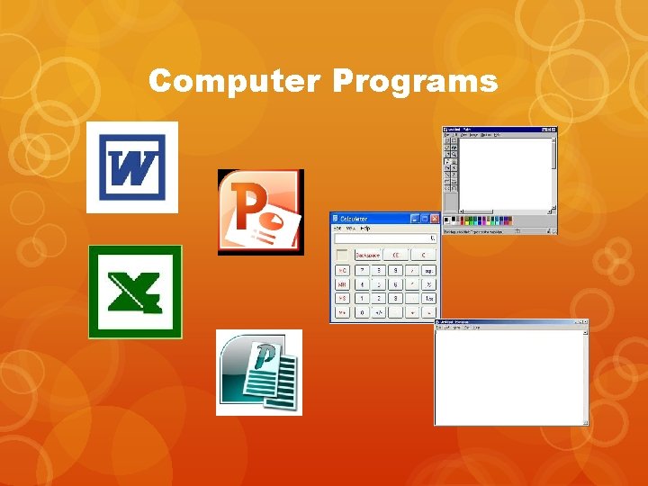 Computer Programs 