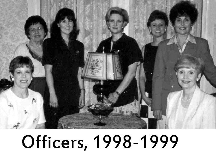 Officers, 1998 -1999 