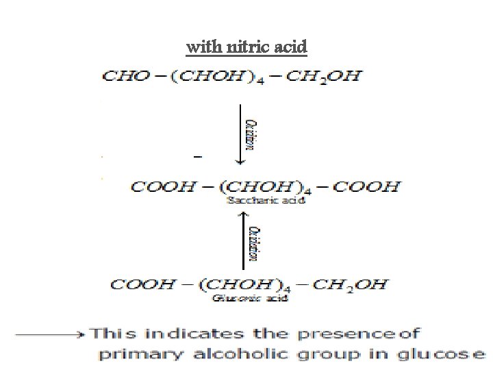 with nitric acid 