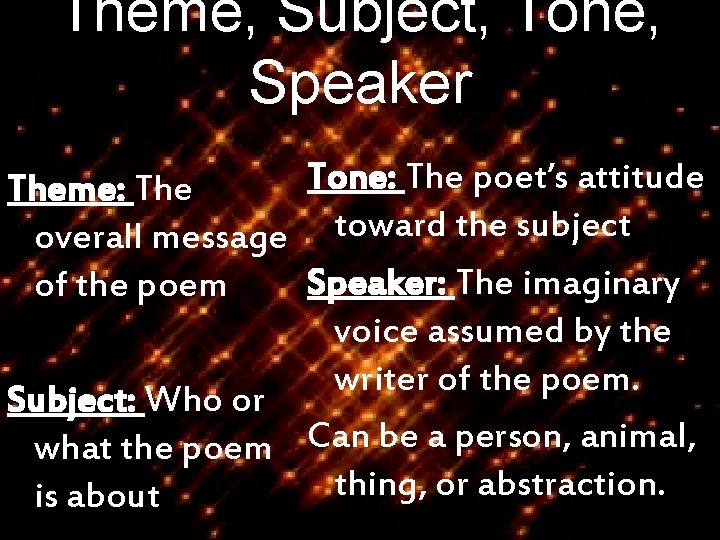 All You Need to Know about Poetry What