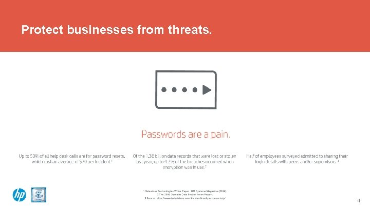 Protect businesses from threats. 4 