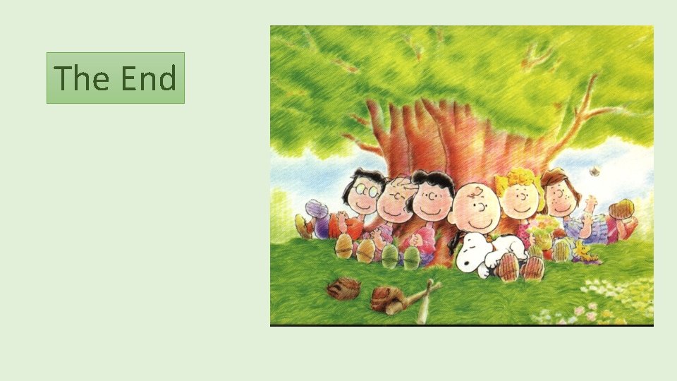 The End 