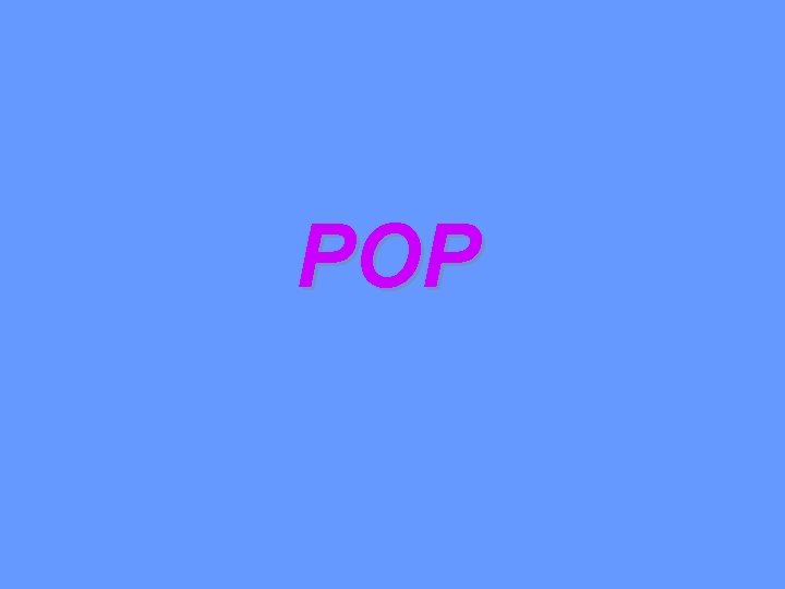 POP 