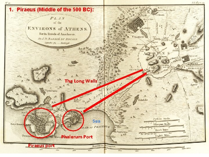 1. Piraeus (Middle of the 500 BC): Classical Athens(494 BC -478 BC) The Long
