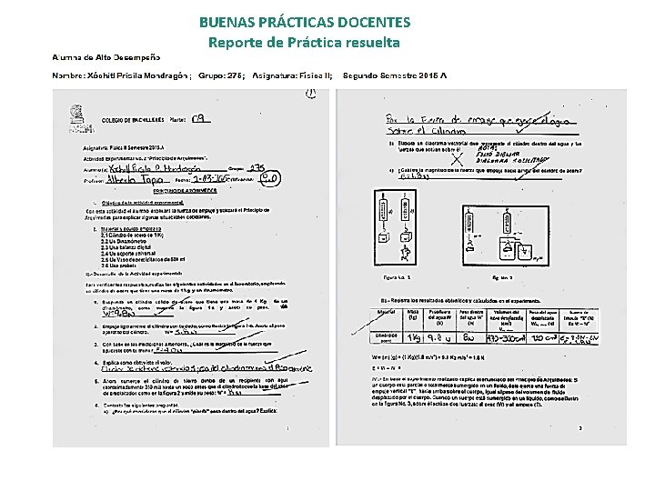 BUENAS PRÁCTICAS DOCENTES Reporte de Práctica resuelta 