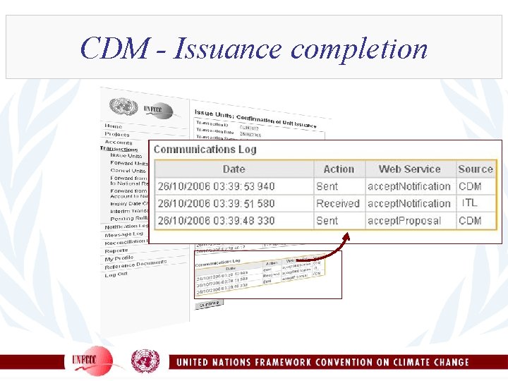 CDM - Issuance completion 