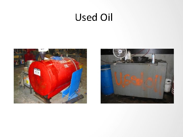 Used Oil 