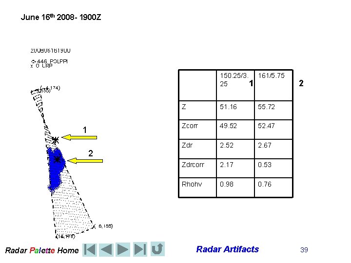 June 16 th 2008 - 1900 Z 150. 25/3. 161/5. 75 25 1 1