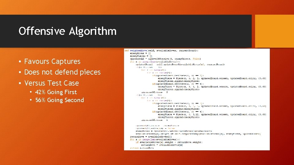 Checkers Move Prediction Algorithms David Johnson Tyler Beatty