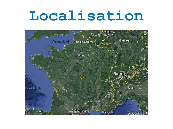 Localisation 