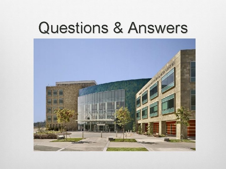 Questions & Answers 