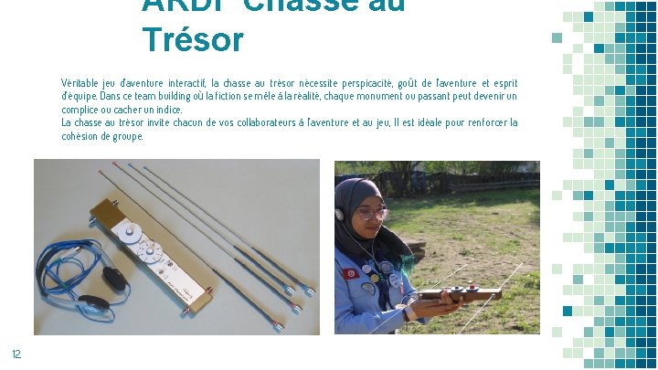 ARDF Chasse au Trésor Véritable jeu d'aventure interactif, la chasse au trésor nécessite perspicacité,