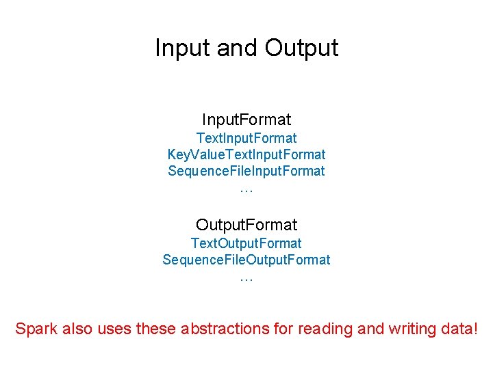 Input and Output Input. Format Text. Input. Format Key. Value. Text. Input. Format Sequence.